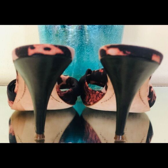 Boutique 9 Penelope Heel Slides WMS Ani Print 8M - Picture 5 of 8